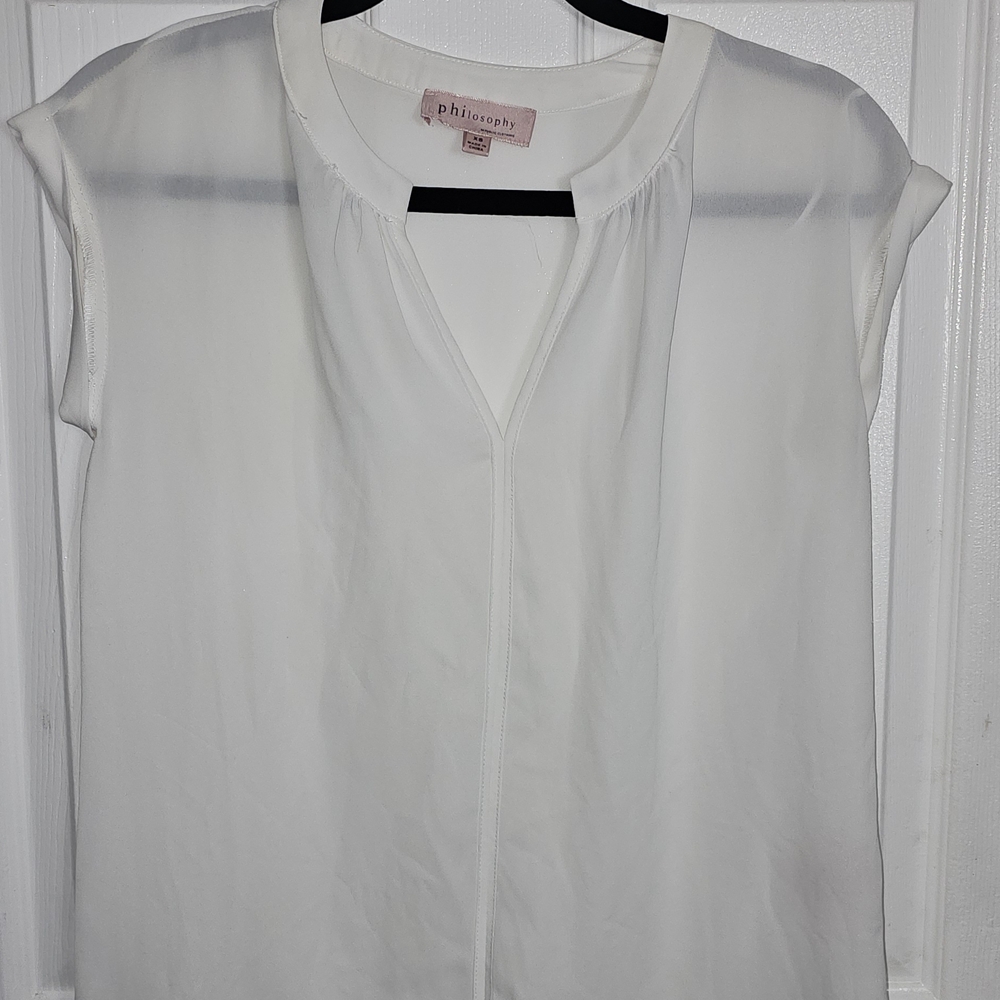 Philosophy Women's Elegant Cream Blouse